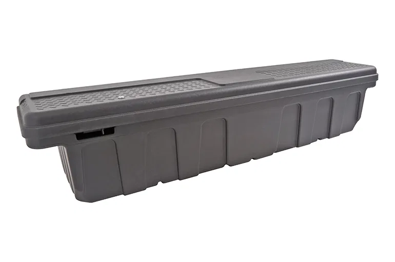 DZ6170P – DEE ZEE Tool Box, Crossover Single Lid Black Poly Plastic 70.5 Inch Width X 14.75 Inch Length X 14.37 Inch ...